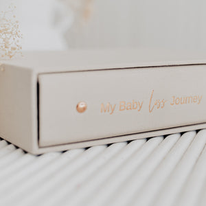 My Baby Loss Journey | Journal with Linen Slip Cover